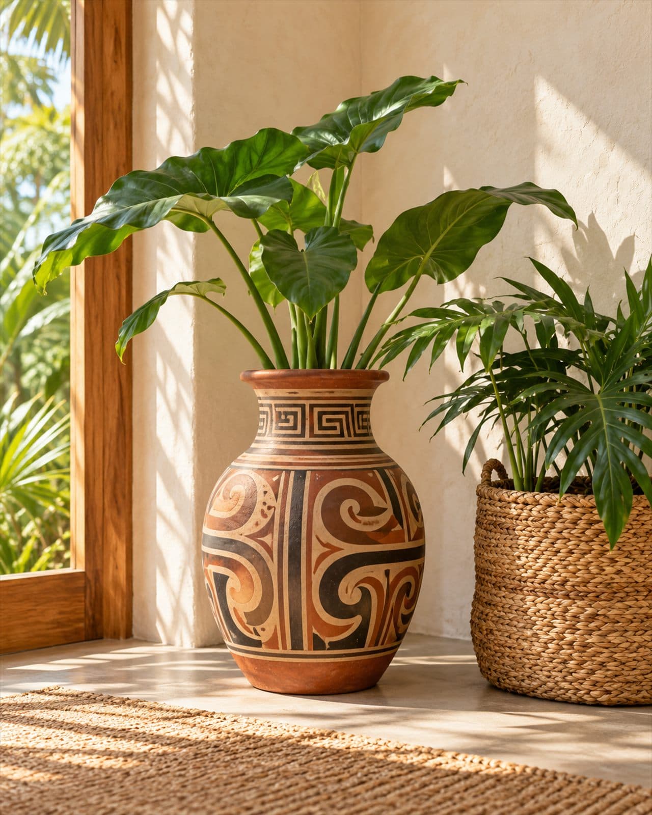 Arte ilustrativa — Vaso de cerâmica